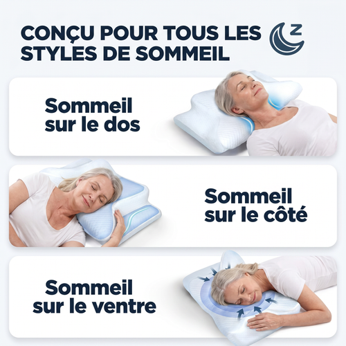 Nuqua Oreiller de Soutien Nuit