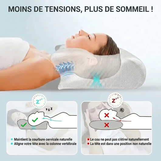 Nuqua Oreiller de Soutien Nuit